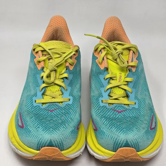 Hoka One One Clifton 9 Ceramic Evening Primrose Women's Size 10.5 B Pre-owned - Picture 5 of 11